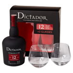 Dictador Ultrapremium Reserve 12 ani Gift Set Rom 0.7L, Dictador