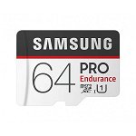 Card de memorie Samsung MicroSD PRO Endurance, 64GB, U1, Clasa 10, Adaptor SD, Samsung