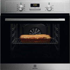 Cuptor electric incorporabil Electrolux EOF3H00BX, Clasa A, 65 litri, 9 functii, grill, ventilator, dezghetare, AquaClean, gatire MultiLevel, afisaj LED, inox antiamprenta, 2090 W (Argintiu), Electrolux Cuptor electric incorporabil Electrolux EOF3H00BX, Clasa A, 65 litri, 9 functii, grill, ventilator, dezghetare, AquaClean, gatire MultiLevel, afisaj LED, inox antiamprenta, 2090 W (Argintiu), Electrolux