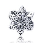 Talisman din argint Snowflake, EdenBoutique