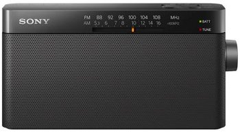 Radio portabil Sony ICF-306, Negru