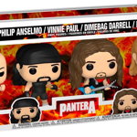 Set Pop 4 Pack Rocks Pantera Philip Anselmo Vinnie Paul Dimebag Darrel Rex Brown 