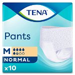 Scutece pentru adulti tip chilot Pants Normal, masura M, 10 bucati, Tena