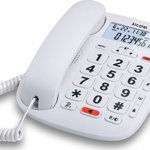 Telefon fix, Alcatel, TMAX20, Alb/Negru