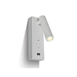 Hawk LED Switch + USB 3W 150lm 3000K 36° 220-240V IP20 alb, Schrack