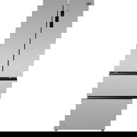 Side by side Beko GNO43622XPN, 443 l, NeoFrost Dual Cooling, Quick Freeze, Compresor inverter, Clasa E, H 189 cm (Inox), Beko