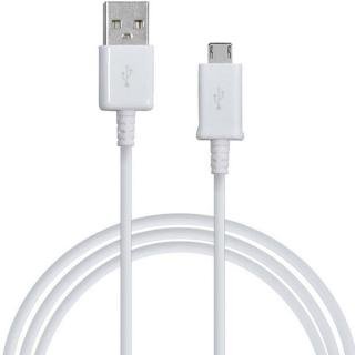 Cablu de date incarcare Micro USB la USB 1.5M lungime Fast Charge Alb ECB DU4EWE