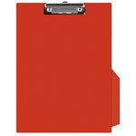 Clipboard simplu A4, plastifiat PVC, Q-Connect - rosu, Q-CONNECT