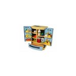 Set frigider cu aburi, efecte sonore si produse pentru copii, LeanToys, 9415