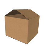 Cutie carton 200x120x130 mm, natur, 3 straturi CO3, 420 g/mp, 