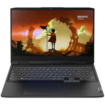 Laptop IdeaPad 3 FHD 15.6 inch AMD Ryzen 5 7535HS 16GB 512GB SSD RTX 2050 Free Dos Grey, Lenovo
