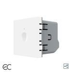 Modul Intrerupator Simplu Cap Scara / Cruce, ZigBee EC cu Touch LIVOLO - Serie Noua (Alb), Livolo