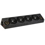 Incinta audio + 4x difuzoare medii de 6,5 inchi de 300 W 2x tweetere de 3,6 inchi de 160 W in total 760 W RMS/1520 W max Phoeni, Phoenix Gold