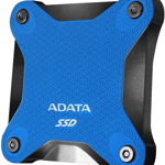 SSD Extern ADATA SD600Q 480GB USB 3.1 (Albastru), A-DATA