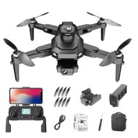 Drona RG106 PRO 8K GPS cu obiectiv pentru evitarea obstacolelor laser 180°, stabilizator pe 3 axe, 5G Wifi, brate pliabile, distanta de control: ~2000 m, autonomie zbor ~ 28 de minute, CSJ