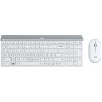 Kit tastatura + mouse Wireless LOGITECH MK470, White