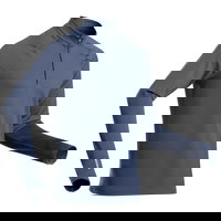 Bluză termică schi BL 500 fermoar scurt Roșu Bărbați, WEDZE