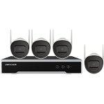 Kit supraveghere video exterior hikvision ip wifi nk44w0h(d); 4mp, kitul contine 4 x camere exterior 4mp wifi ds-2cv1041g1-idw(2.8mm)(d), 1 x nvr