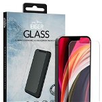 Folie Protectie Sticla Temperata Eiger 2.5D EGSP00625 pentru iPhone 12 / 12 Pro (Transparent), Eiger