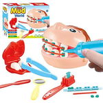 Kit Micul Dentist cu Plastilina (Culoare produse: Multicolor), toy