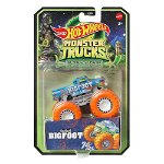 Masinuta Monster Trucks, Hot Wheels, Glow in the Dark, 1:64, Rodger Dodger, HWC91, Hot Wheels