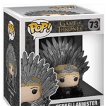 Figurina Funko POP Deluxe edition 15 cm Game of Thrones - Cersei Lannister Sitting on Iron Throne 73, ""