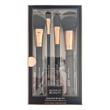 Set pensule machial 4 bucati Master of Beauty 40922, Master of Beauty 