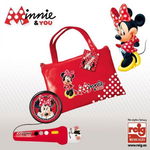 Geanta Cu Microfon Si Amplificator Minnie Mouse Reig Musicales Pentru Copii, Reig Musicales