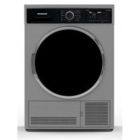 Uscator de rufe Heinner HCD V804SB Condensare 8 kg Display LED Lumina cuva Anti sifonare Clasa B Argintiu, Nova Line M.D.M.