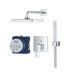 Sistem dus GROHE Eurocube Perfect 25239000, 1 functie, crom