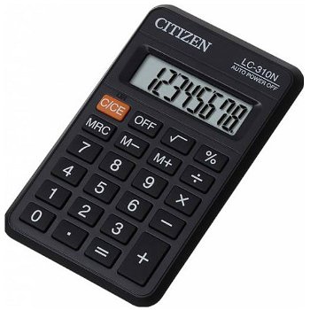 Calculator de birou Citizen LC-310N 8 cifre negru