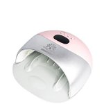 Lampa LED/UV profesionala G8 pentru manichiura, Global Fashion, ecran digital, timer, culoare roz Engros, 