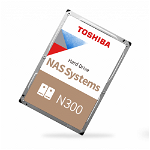 Hard Disk Toshiba N300, 8TB, 7200rpm, SATA-600, 256MB Cache, 3.5"