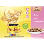 Hrana umeda pentru pisici Purina Friskies Junior, pui in sos, 4 x 85 g Hrana umeda pentru pisici Purina Friskies Junior, pui in sos, 4 x 85 g