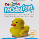 Set creativ cu plastilina Carioca ModeLight, Rata, 30 g, 3+