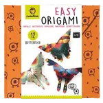 Set indemanare Origami incepatori - Fluturi, Ludattica, +6 ani, Ludattica