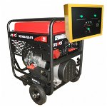 Generator curent electric Senci SC18000TE EVO-ATS, 32 CP, 400 V, AVR, demaraj electric, 60 l, benzina, 10 h autonomie maxima