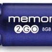 Memorie USB 2.0 capacitate 8 Gb Integral Evo cu capac albastra INFD8GBEVOBL-DC