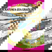 Carte de povesti engros. Sa citim cu litere mari de tipar. Ratusca cea urata, 