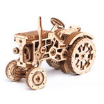 Puzzle mecanic 3D - Tractor, Wooden City