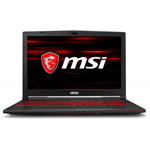 Laptop Gaming MSI GL63 8RE (Procesor Intel® Core™ i7-8750H (9M Cache, up to 4.10 GHz), Coffee Lake, 15.6" FHD, 8GB, 1TB HDD @7200RPM, nVidia GeForce GTX 1060 @6GB, Negru)