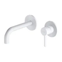 Baterie incastrata lavoar Omnires Y Alb Mat, 