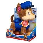 Jucarie de plus Chase cu sunete Paw Patrol, Multicolor