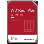 Western Digital HDD WD Red™ Plus 14TB, 7200RPM, 512MB cache, SATA-III, Western Digital