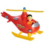 Elicopter Simba Fireman Sam Wallaby cu figurina Tom, Simba
