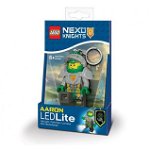 Breloc cu lanterna LEGO Nexo Knights Aaron (LGL-KE98)