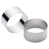 Set 2 forme decorare, inox, 7 cm - Kitchen Craft, KC