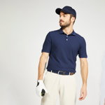 Tricou Polo Golf WW500 Galben Bărbați, INESIS