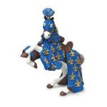Figurina Calul Printului Filip, albastru, Papo, 