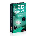 Jucarie - Seturi de constructie cu lumini Stax - Extensie transparent (24 piese), Open Brick Source